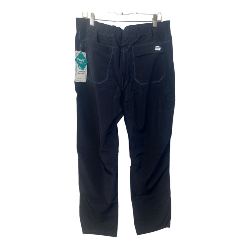 Essential Threads Mens Navy Webly Scrub Pants, XL - Picture 6 of 8